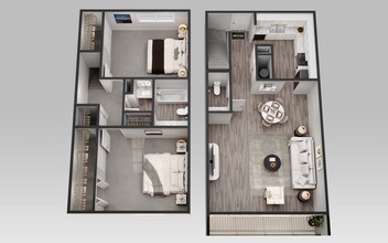 The Taylor (Upgraded) 301 floor plan